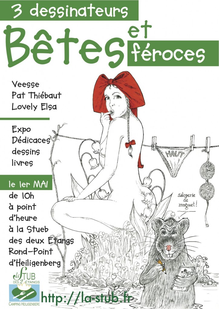 Affiche_1er mai 2013_Dessinateurs à la Stub